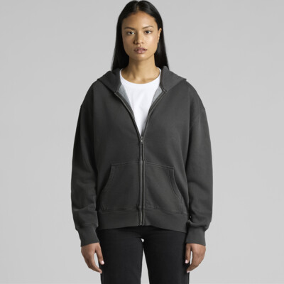 AS Colour Womens Relax Faded Zip Hoodie Thumbnail